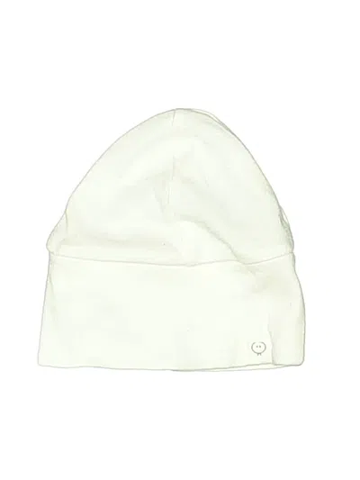 Pre-owned Mori Babies' Beanie Hat In White