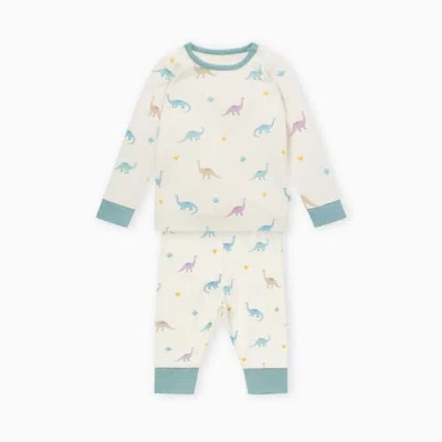 Mori Kids'  Bear Print Pyjamas In White