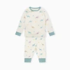 Mori Kids'  Bear Print Pyjamas In White