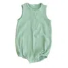 Mori Boys Green Romper In Green