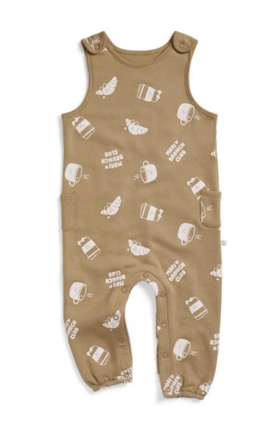 Mori Kids'  Brunch Club Dungarees In Multi