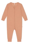 MORI CLEVER ZIP WAFFLE FITTED ONE-PIECE pyjamas