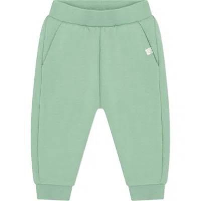 Mori Babies'  Comfy Joggers In Lilypad Green