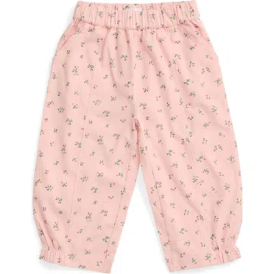 Mori Kids'  Corduroy Trousers In Pink