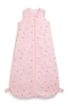 Mori Front Opening Sleeping Bag In Pink