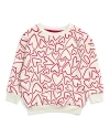 Mori Hearts Oversized Sweatshirt In Multi