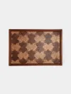 Mori Kougei Poke Marquetry Wood Tray (14.5in/37.5cm)