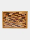 Mori Kougei Poke Wood Tray (15in/38.5cm)