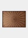 Mori Kougei Rays Zebra Wood Tray (14.5in/36.5cm)