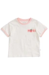 Mori Oversized Printed T-shirt In White