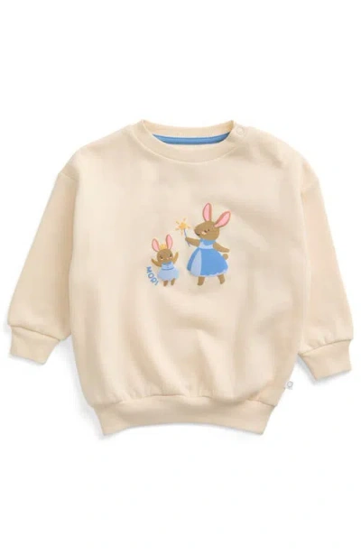 Mori Kids'  Oversized Sweatshirt In Transparent