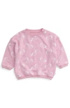 Mori Kids'  Oversized Sweatshirt In Pink