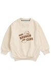 Mori Kids'  Oversized Sweatshirt In Neutral