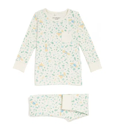 Mori Kids' Peter Rabbit Pyjama Set In Gray