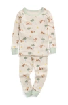 Mori Kids'  Print Pyjama Set In Neutral