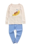 Mori Kids'  Print Pyjama Set In Neutral