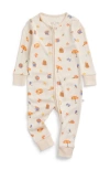 Mori Kids'  Print Two Way Zip Up Romper In Multi