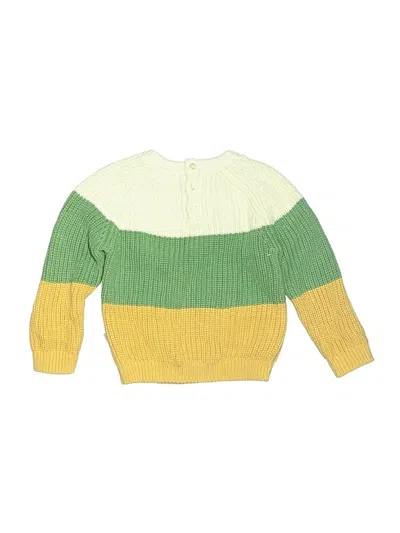 Pre-owned Mori Babies' Pullover Sweater In Green