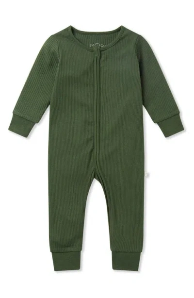 MORI MORI RIB FITTED ONE-PIECE ROMPER