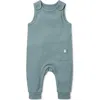 Mori Kids'  Ribbed Romper In Blue