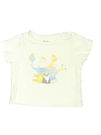 Pre-owned Mori Kids' Short Sleeve T-shirt In Yellow