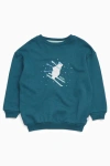 Mori Ski Oversized Sweatshirt In Blue