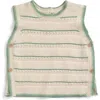 Mori Stripe Knit Tank Top In Multi