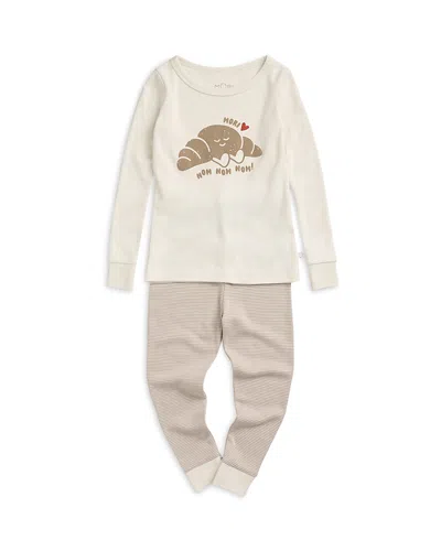 Mori Unisex Brunch Club Placement Pajamas Set - Baby In Multi