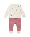Mori Unisex Cardigan & Legging Set - Baby In Red