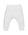 Mori Unisex Color Blocked Stripe Yoga Pants - Baby, Little Kid In Gray Stripe