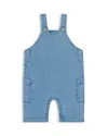 Mori Unisex Denim Overalls Romper - Baby In Blue