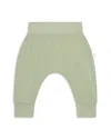 Mori Unisex Polar Bear Novelty Joggers - Baby In Sage And Polar Bear