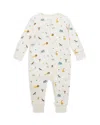 Mori Unisex Print Clever Coverall - Baby In Safari