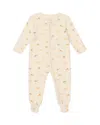 Mori Unisex Print Clever Footie - Baby In Lion Print