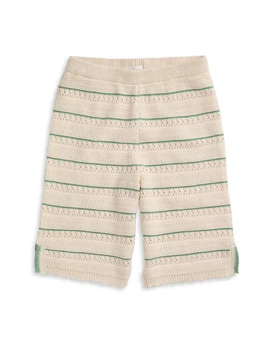 Mori Unisex Striped Knit Trousers - Baby In Neutral