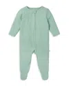 Mori Unisex Two Way Zip Sleepsuit - Baby In Mint