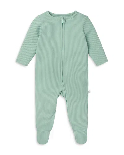 Mori Unisex Two Way Zip Sleepsuit - Baby In Mint