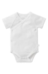 Mori Babies' Viscose & Cotton Bodysuit In White
