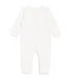 Mori Zipped All-in-one Sleepsuit In White