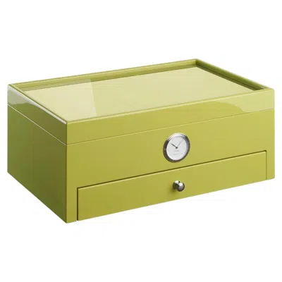 Pre-owned Morici Pistachio Green Humidor (special Club Edition)