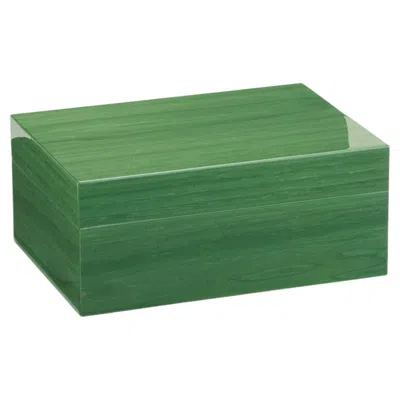 Pre-owned Morici Roma Green Cigar Box