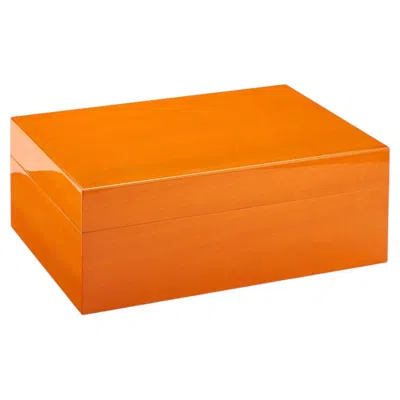 Pre-owned Morici Roma Orange Cigar Box