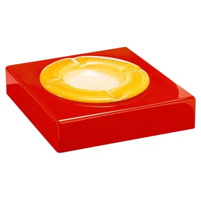 Pre-owned Morici Roma Red Ashtray