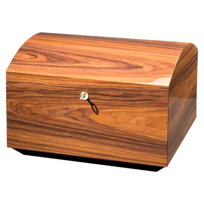Pre-owned Morici Roma Rosewood Cigar Case In Brown