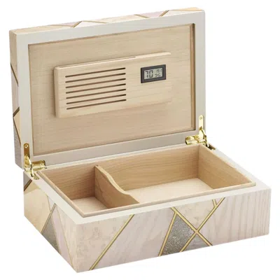 Pre-owned Morici Tellux Sc1 Riviera Beige Cigar Box In Brown