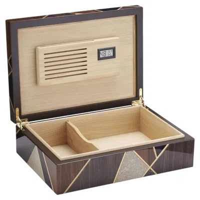 Pre-owned Morici Tellux Sc2 Vulcano Brown Cigar Box