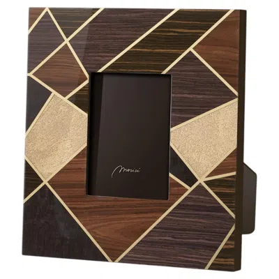 Pre-owned Morici Tellux Vulcano Pf1 Photo Frame In Brown