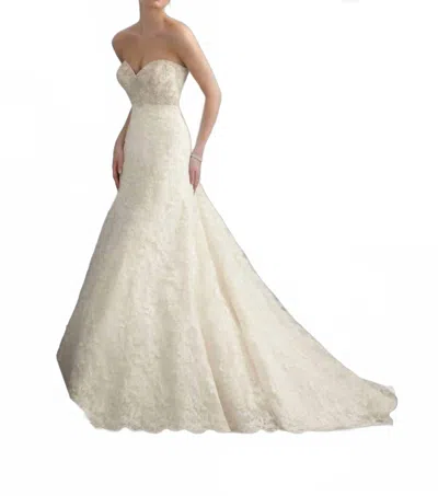Morilee A-line Sweetheart Bridal Dress In Ivory In Beige