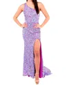 Morilee All Over Sequins Dress In Pop Rocks