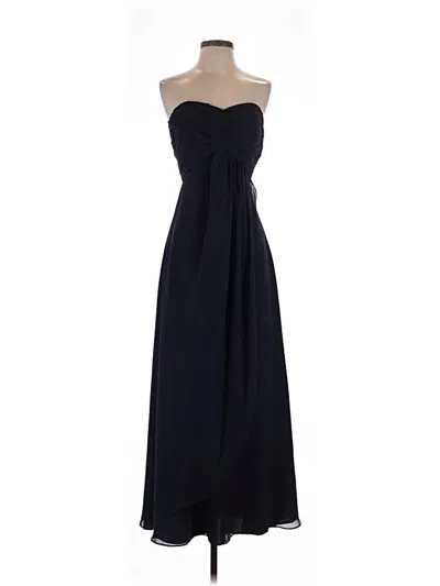 Pre-owned Morilee By Madeline Gardner Cocktail Dress In Blue